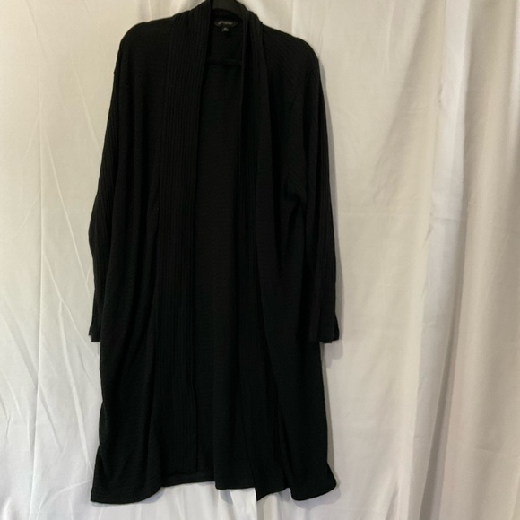 Banana Republic Sweaters - Banana Republic Women’s Long Sleeve Ribbed Long Cardigan Size XL Black